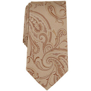 Michael Kors Men Marbella Paisley Tie Camel One Size